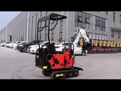 Dieselmotor0.8ton Hightop Mini Excavator Customized Color Red Geel Blauw