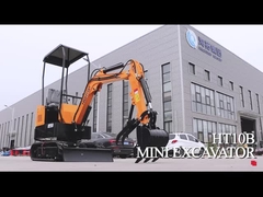 Het Kruippakje Hightop Mini Excavator EPA/EURO 5 van HT10B 1000kg de Kleine Graver van het Huisgebruik