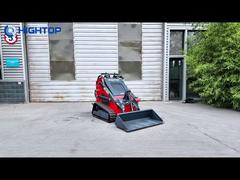 Video over HTS380T schranklader met driehoekige rupsbanden