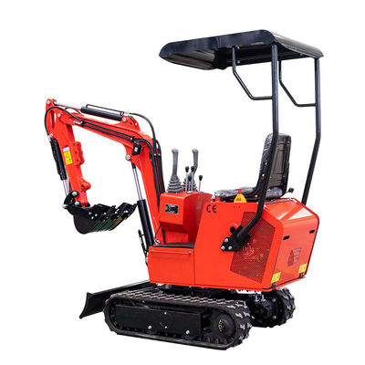 1ton Mini Crawler Excavator 13.5hp EPA keurde met Dieselmotor goed