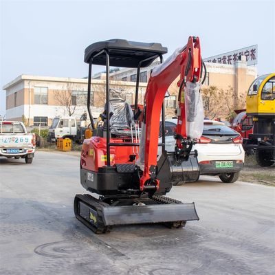 Japan Motor Crawler Mini Hydraulische Graafmachine Boom Swing 1.8 T Mini Digger