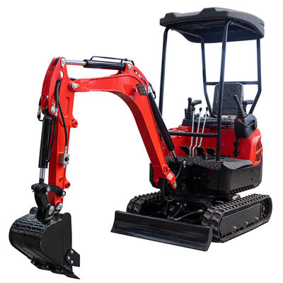 42mm Machine van Hightop Mini Excavator 1800kg van de Diameterluifel de Kleine Gravende