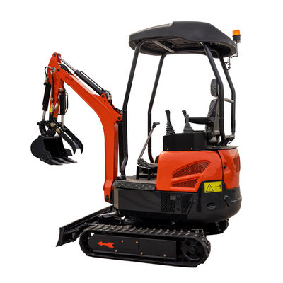 Japanse importmerk Motor 1,8 ton Hightop Mini Graafmachine Met Telescopisch Railschassis