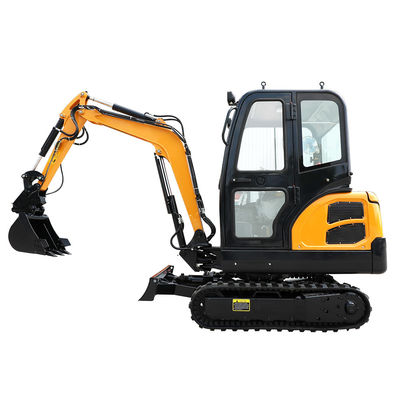 Hightop 2000kg Mini Hydraulic Excavator Small Digger met Front Window Open Close