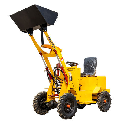 De sterke Lader Mini Front End Loader HTEL12 van het Machts1800w Elektrische Kleine Wiel