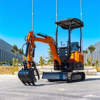 De Motor Hightop Mini Excavator HT10G Compact Mini Digger 360 van Ce EURO5 roteert