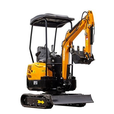 De Motor 1300kg Hightop Mini Excavator HT13 Compact Mini Digger van Ce EURO5