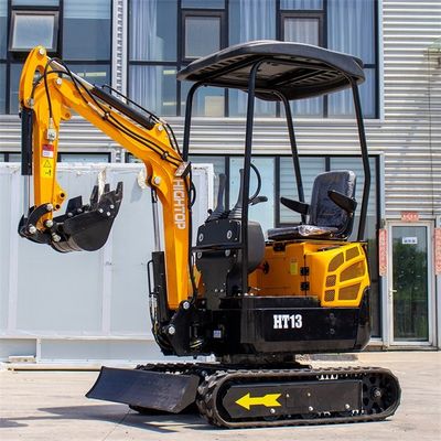 2100mm Max Height Hightop Mini Excavator met 990mm Hogere Breedte