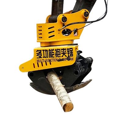 Bosbouw Grijper Graafmachine Accessoire Hydraulische Grijperzaag Gesneden Houtsnijder