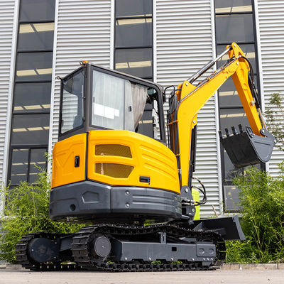 Compact rupsgraafmachine met load-sensitive systeem, hydraulische voetbediening en werkelijk zonder overbouw