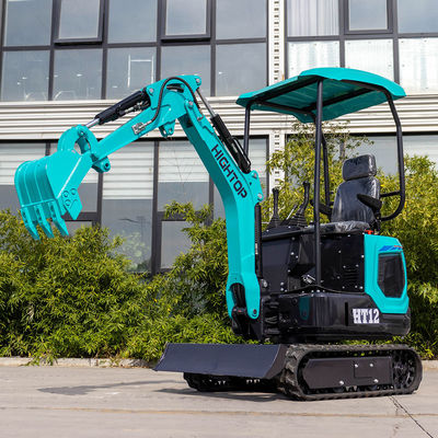 HT12 Hightop mini graafmachine voor aardwerk en wegbouw