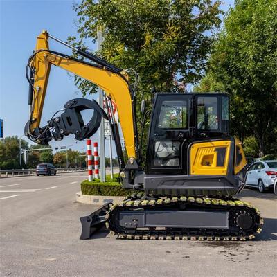 HT65 1800 kg CE-gecertificeerde hydraulische minigraafmachine met Yanmar/Kubota-motoropties
