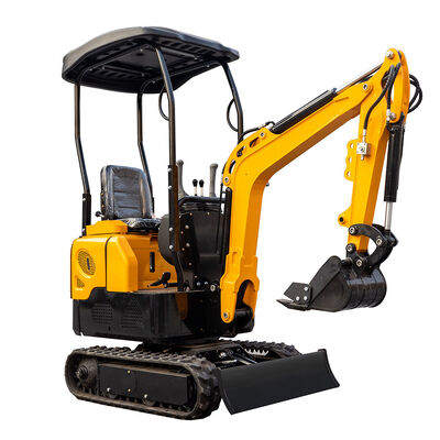 HT10G mini graafmachine met 1000 kg gewicht voor de bouw