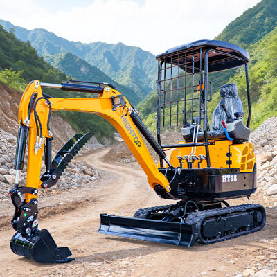 HT-18 1,8 ton gewicht Kubota motor mini graafmachine
