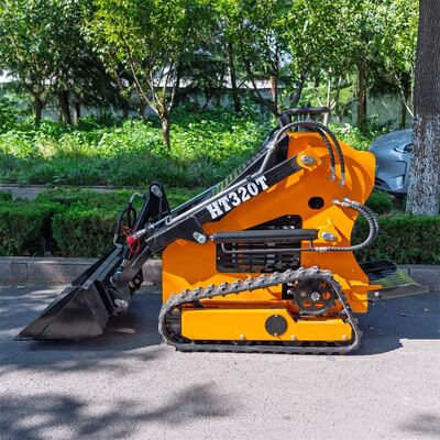 HT320T Compact Track Skid-Steer Loader met nuldraaiend stuur voor enge ruimtes