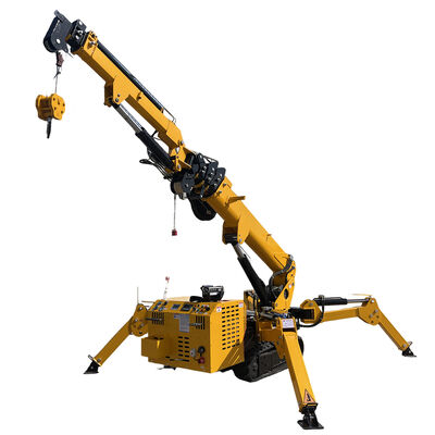 HTSC300-3 Ton Crawler Spider Crane met maximale werkradius van 10,5 m