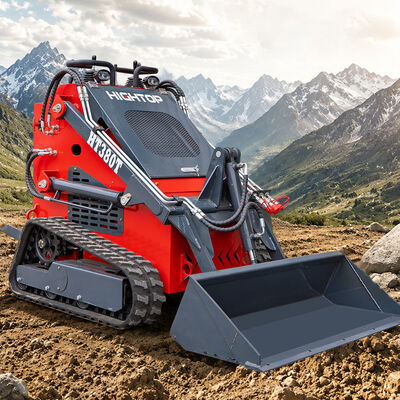HT380T Mini-Skid Steer Loader voor compacte multifunctionele werkzaamheden